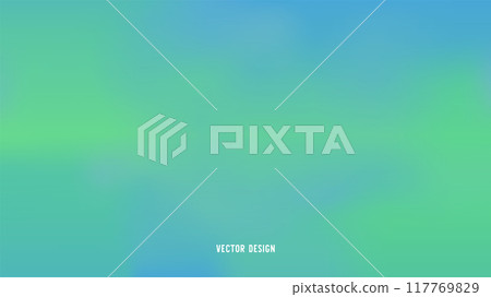 A Gentle Harmony of Blue and Green Shades Creating a Peaceful Atmosphere 117769829