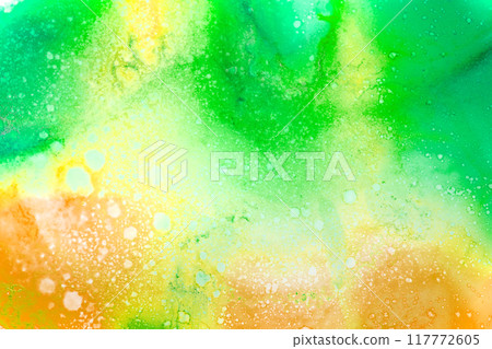 Watercolor-style background material Alcohol ink Watercolor-style background material Alcohol ink 117772605