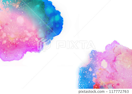 Watercolor frame Watercolor frame 117772763