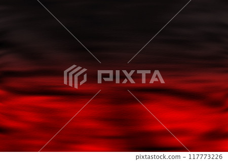 Deep red light shining on the water surface against a black background (retouched and color processed material) Deep red light shining on the water surface against a black background (retouched and color processed material) 117773226