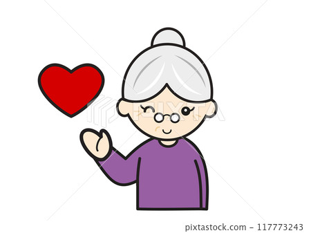 Heart and Grandma Heart and Grandma 117773243