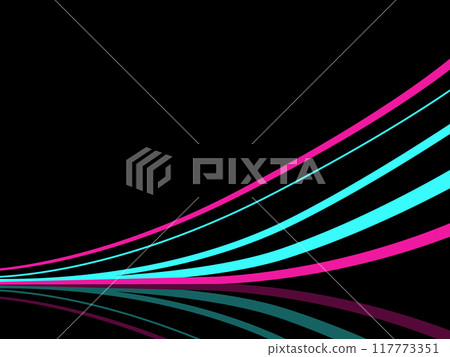 賽博朋克線條背景 117773351