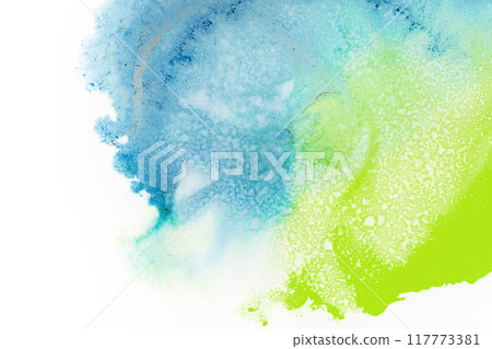 Watercolor-style background material Alcohol ink Watercolor-style background material Alcohol ink 117773381