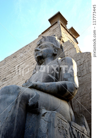 Luxor Temple, Ramses II Seated Statue Luxor Temple, Ramses II Seated Statue 117773445