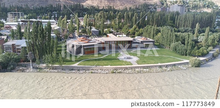 in tajikistan the beautiful land 117773849