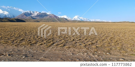 in tajikistan the beautiful land 117773862