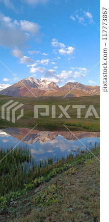 in tajikistan the beautiful land 117773867