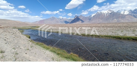 in tajikistan the beautiful land 117774033