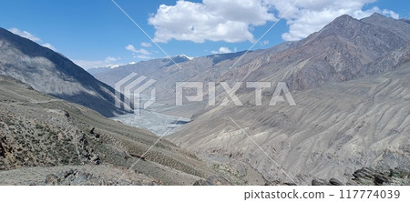 in tajikistan the beautiful land 117774039