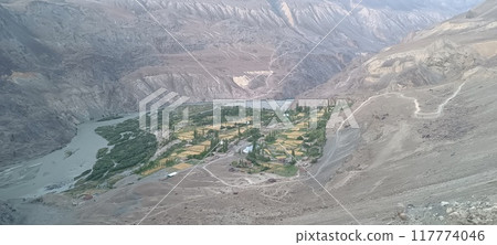 in tajikistan the beautiful land 117774046