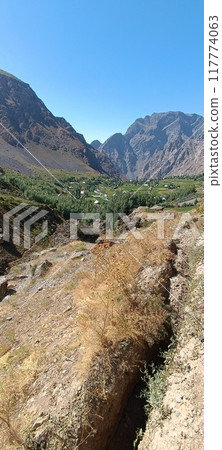 in tajikistan the beautiful land 117774063