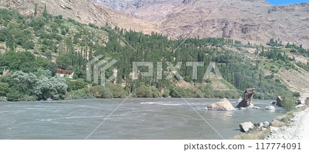 in tajikistan the beautiful land in tajikistan the beautiful land 117774091