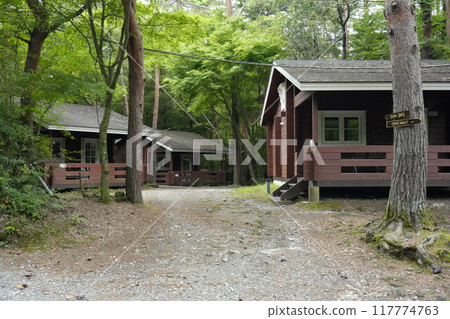 拍攝於山梨縣 PICA 富士西湖營地設施。 117774763