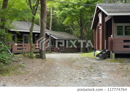 拍攝於山梨縣 PICA 富士西湖營地設施。 117774764