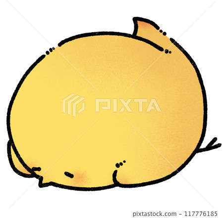 一隻跛行小雞的插圖 117776185