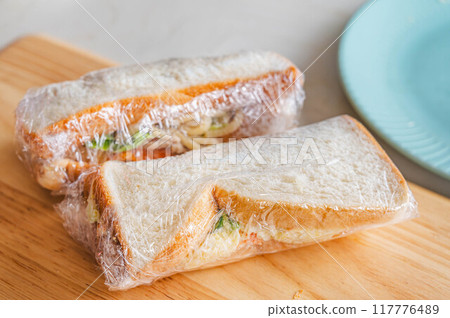 Handmade sandwich 117776489