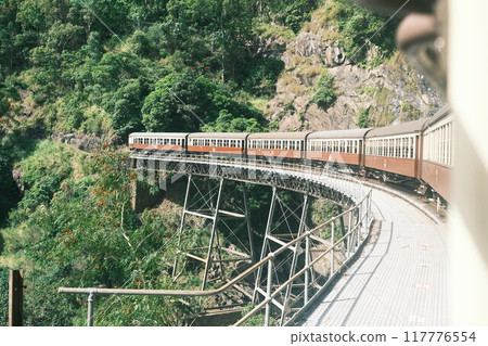 Local line across the railway bridge Local line across the railway bridge 117776554
