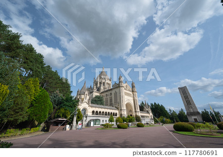 The Basilica Sainte Therese of Lisieux, Calvados department, France 117780691
