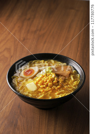 Miso butter cone ramen Miso butter cone ramen 117780776