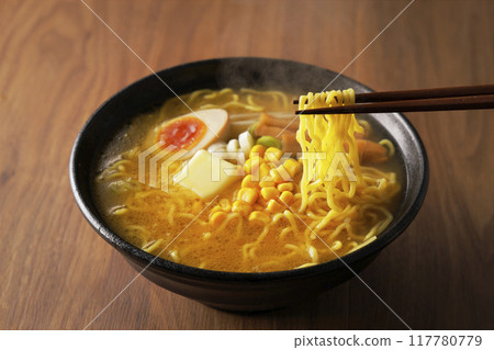 Miso butter cone ramen Miso butter cone ramen 117780779