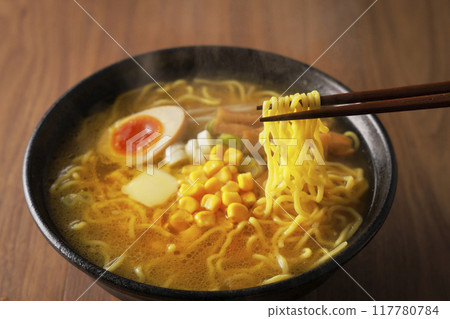 Miso butter cone ramen 117780784