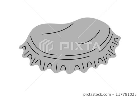 metal caps from glass bottles. These caps, showing signs of wear and tear, are perfect for projects related to recycling, metal caps from glass bottles. These caps, showing signs of wear and tear, are perfect for projects related to recycling, 117781023