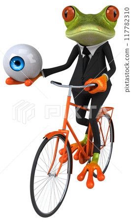 Fun frog 117782310