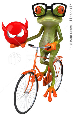 Fun frog 117782417