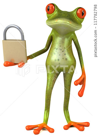 Fun frog Fun frog 117782798