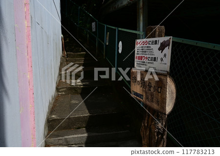 Gifu Castle Kinkazan Toki no Kane climbing entrance 117783213