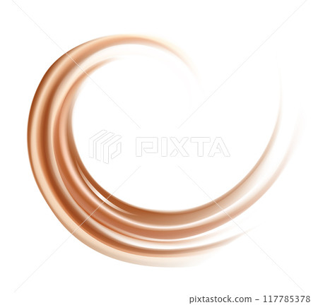 Vector background of swirling creamy texture Vector background of swirling creamy texture 117785378