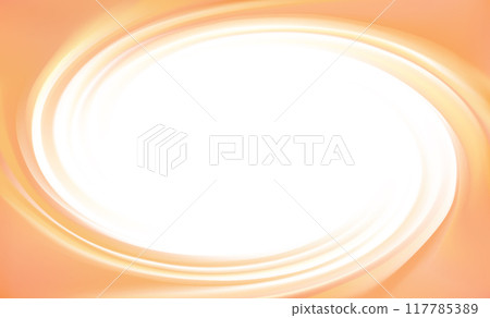 Vector light orange background of swirling texture 117785389
