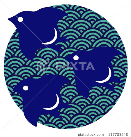 日本千鳥格紋圖解 日本千鳥格紋圖解 117785948