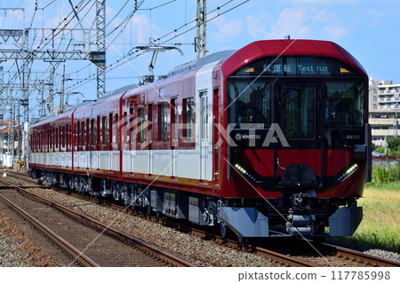 Kintetsu's new 8A series train Kintetsu's new 8A series train 117785998