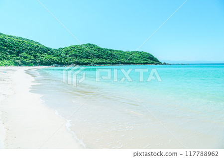 The beautiful blue sea of Tanegashima The beautiful blue sea of Tanegashima 117788962
