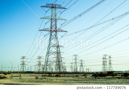 High Voltage Power Transmission Network 117789076