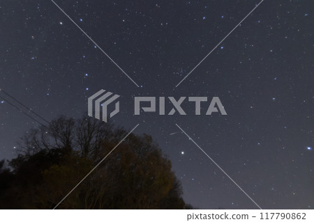 Winter sky: The Big Dipper and the Great Spring Curve Winter sky: The Big Dipper and the Great Spring Curve 117790862