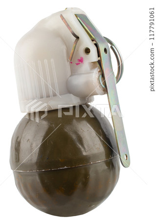 hand grenade RGN isolated on white hand grenade RGN isolated on white 117791061