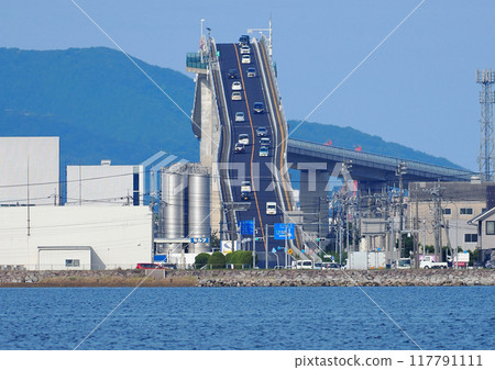 Scenery of Eshima Ohashi Bridge (Beta Fumizaka) 117791111