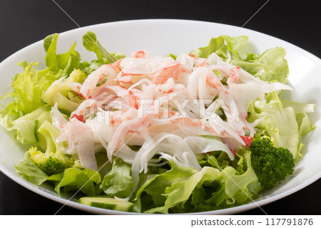 Crab stick salad Crab stick salad 117791876