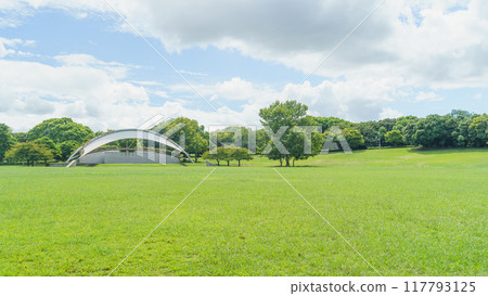 【千葉縣千葉市】千葉港公園、圓形草坪廣場及戶外舞台 【千葉縣千葉市】千葉港公園、圓形草坪廣場及戶外舞台 117793125