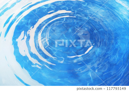 Dripping water illustrations (water surface, lake surface, dynamism, drops, water droplets, river, lake) 117793149