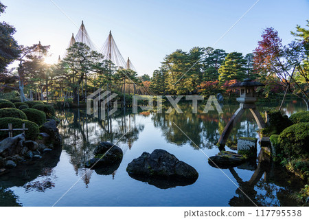 兼六園的早晨風景 117795538