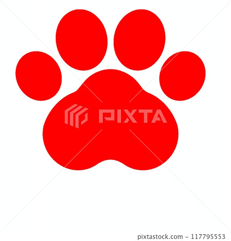 Cat's foot 117795553