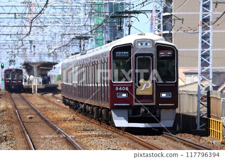 [Hankyu] 9300 series (Kyoto Line: Minase Station) 117796394