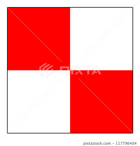 國際信號旗制服 117796484