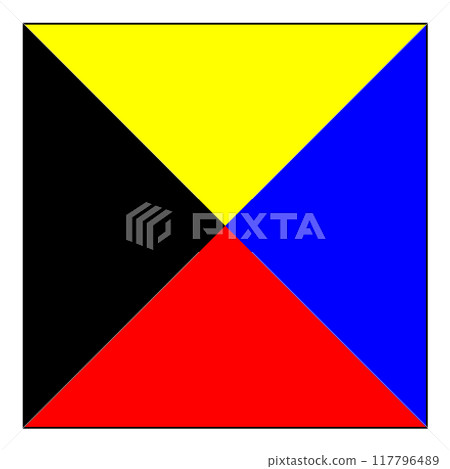 國際信號旗 祖魯語 國際信號旗 祖魯語 117796489