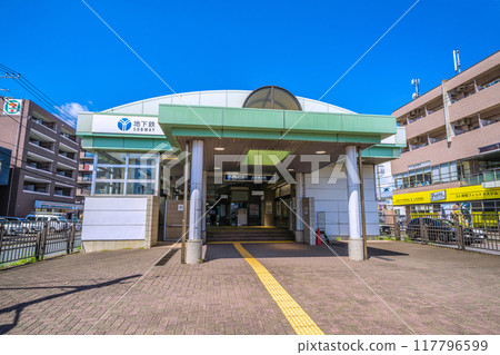 日本橫濱城市景觀八月。北新橫濱地鐵站等景觀=2020年8月24日 日本橫濱城市景觀八月。北新橫濱地鐵站等景觀=2020年8月24日 117796599