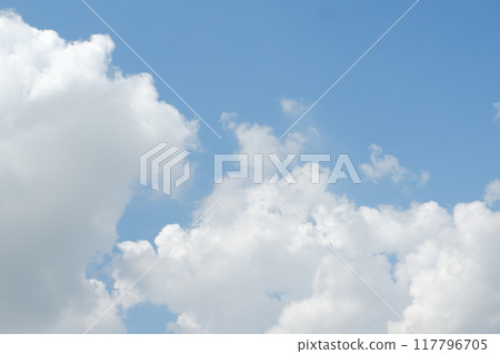 blue sky with cloud. natural background with copy space. blue sky with cloud. natural background with copy space. 117796705