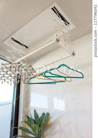 電動升降室內晾衣架 117796842